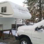 What is the best way to store a truck camper?