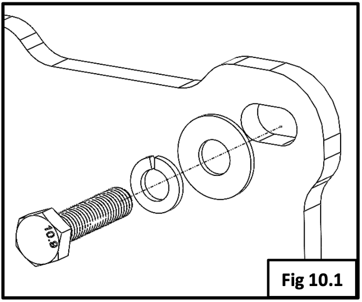 A drawing of a nut and bolt

Description automatically generated