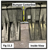 A close up of a bumper centerline

Description automatically generated