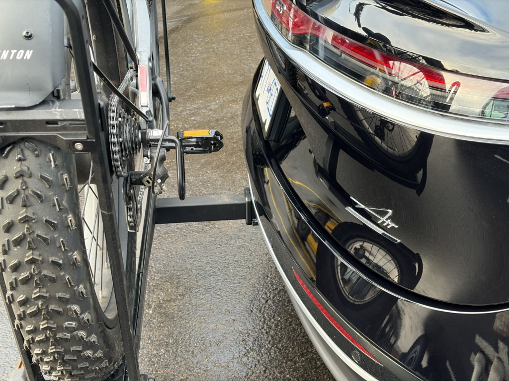bike rack on lucid air