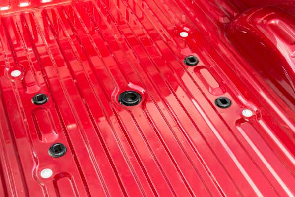 Ford OEM puck system in pickup truck bed
