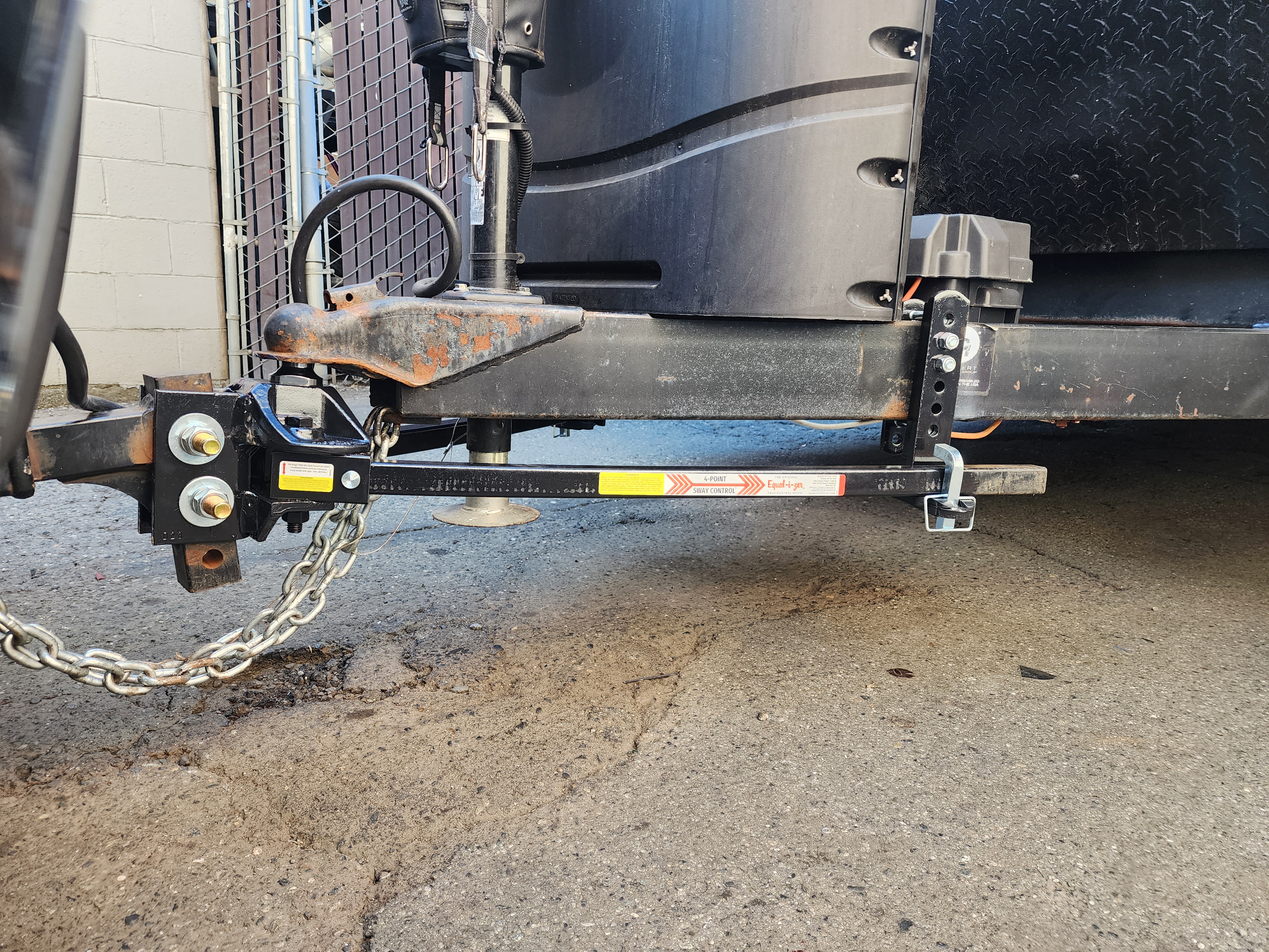 Weight distribution and trailer towing work 1