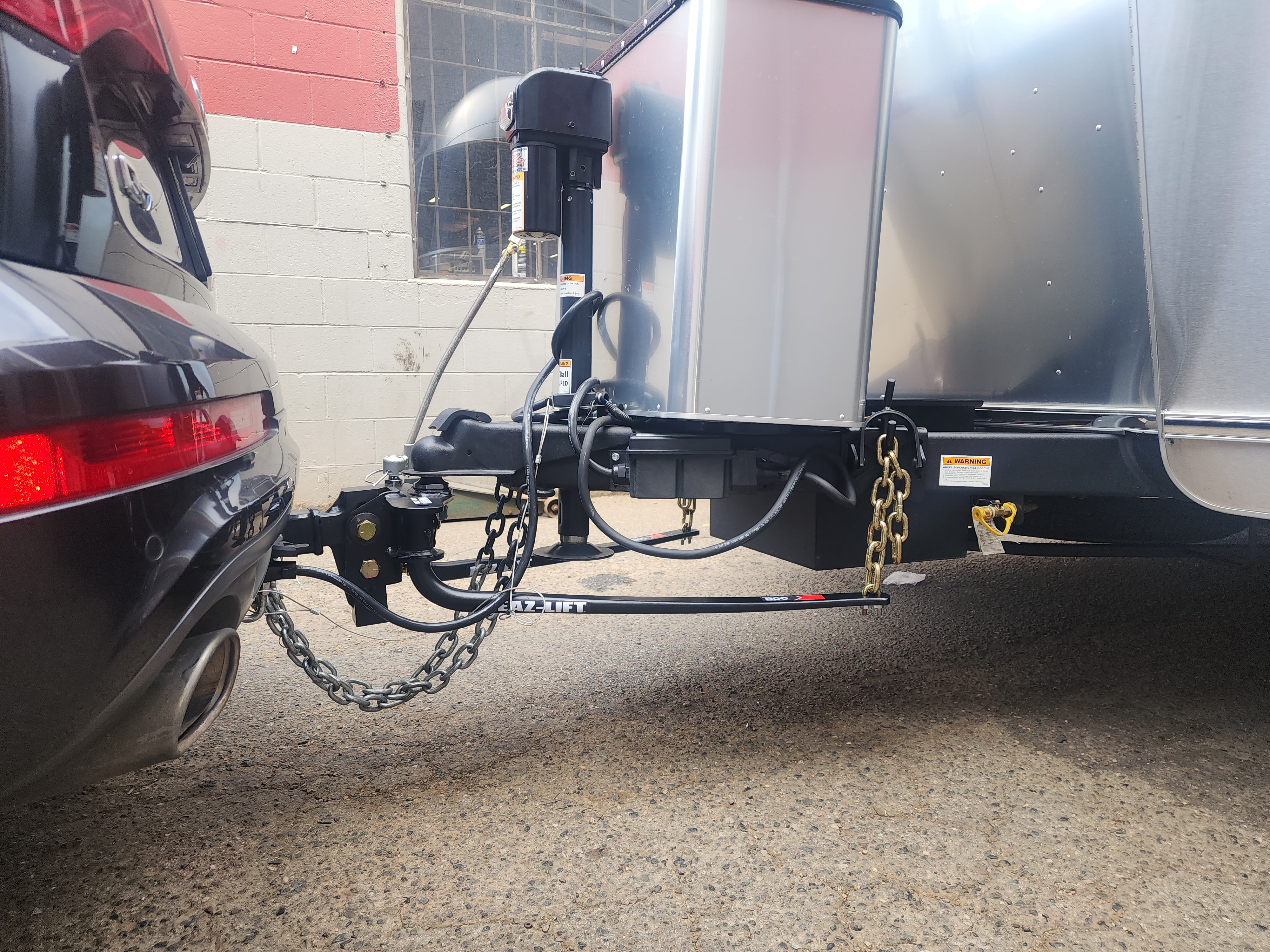 Weight distribution and trailer towing work 2