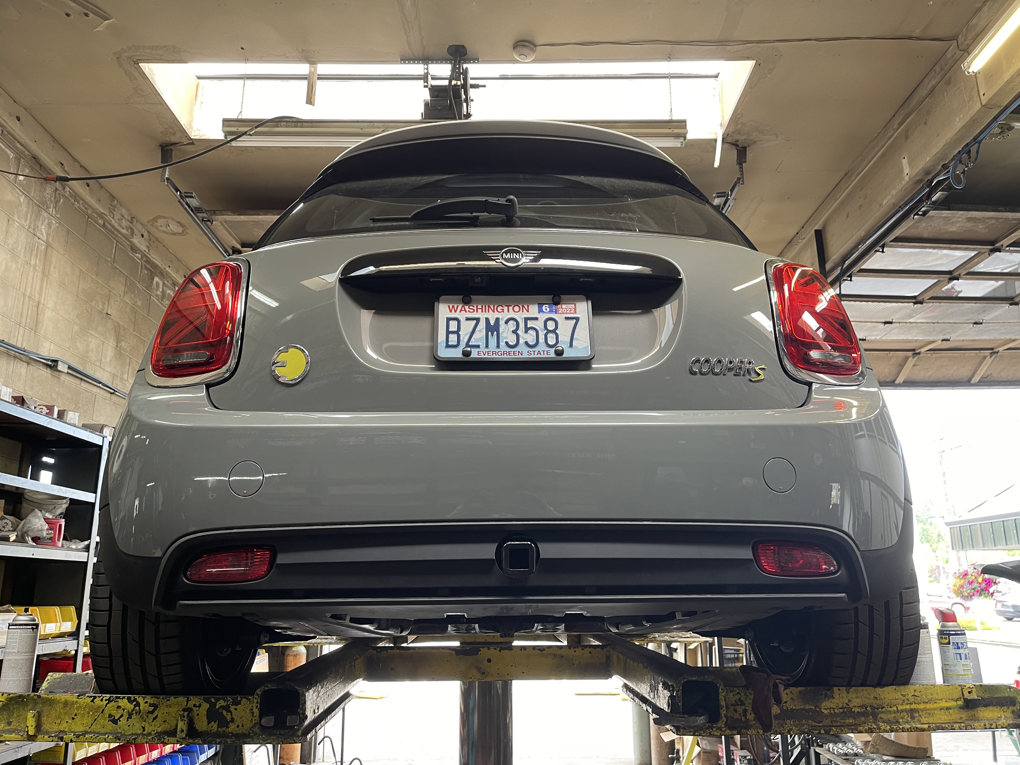 Custom trailer hitch placeholder