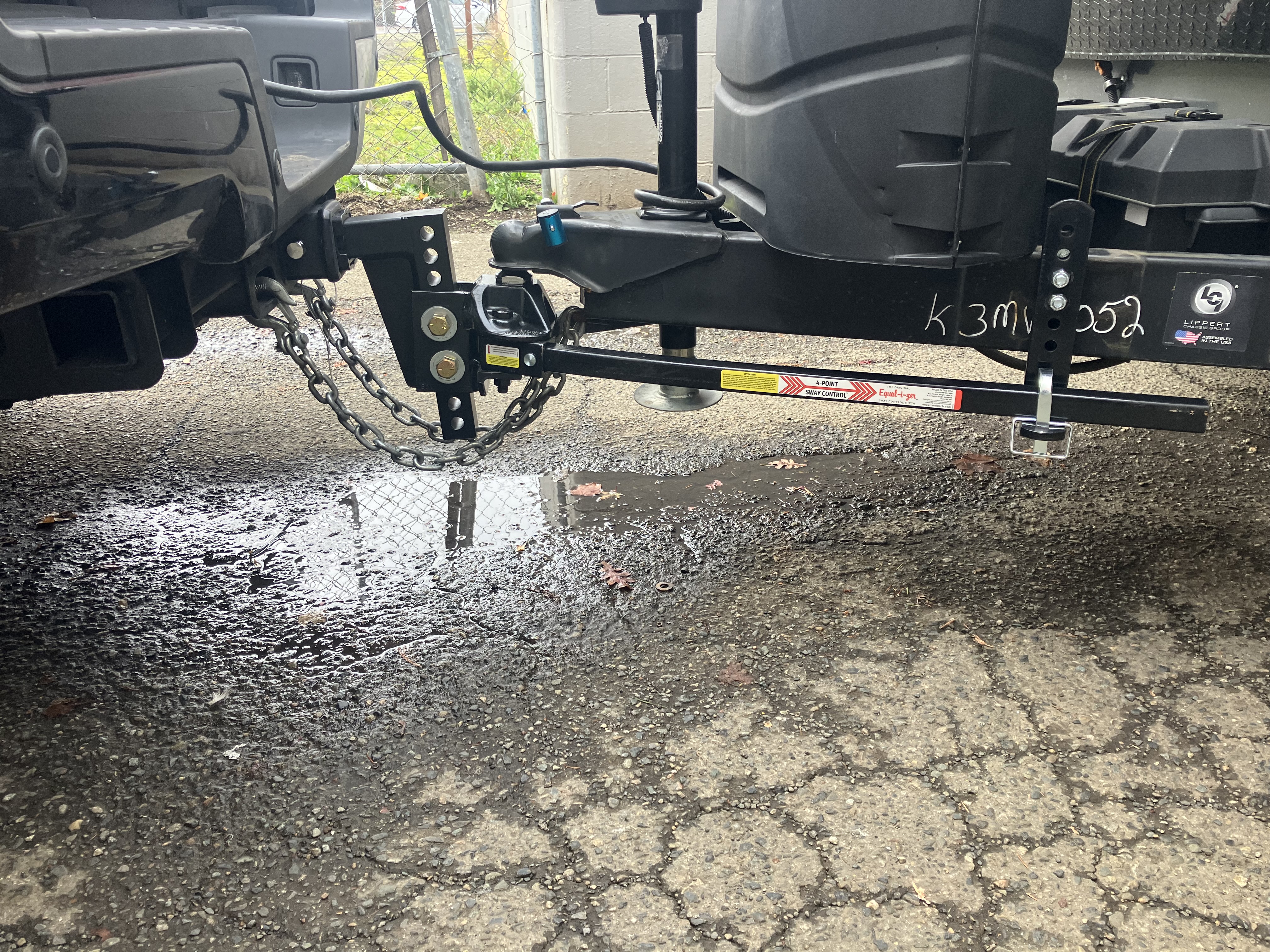 Weight distribution and trailer towing work 3