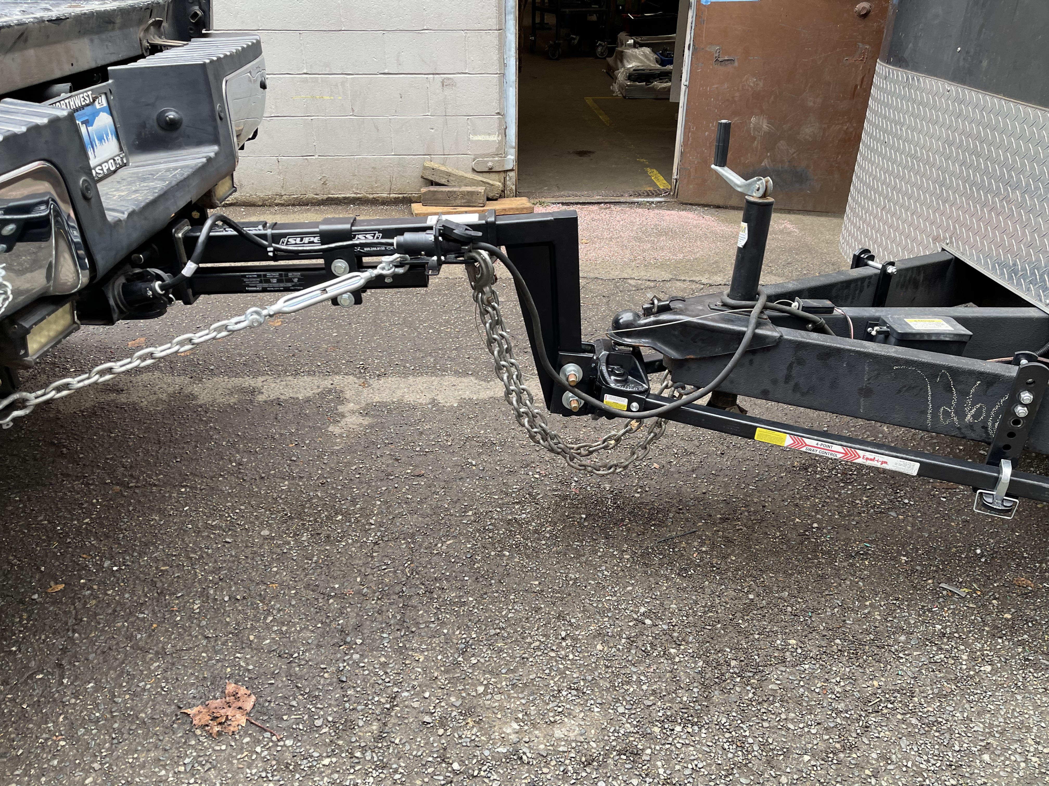 Weight distribution and trailer towing work 6