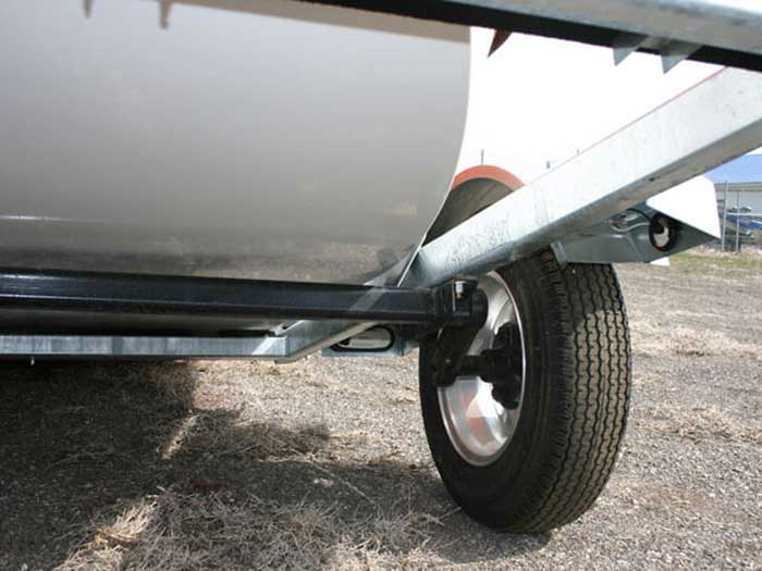 Boat trailer axle and suspension repair placeholder