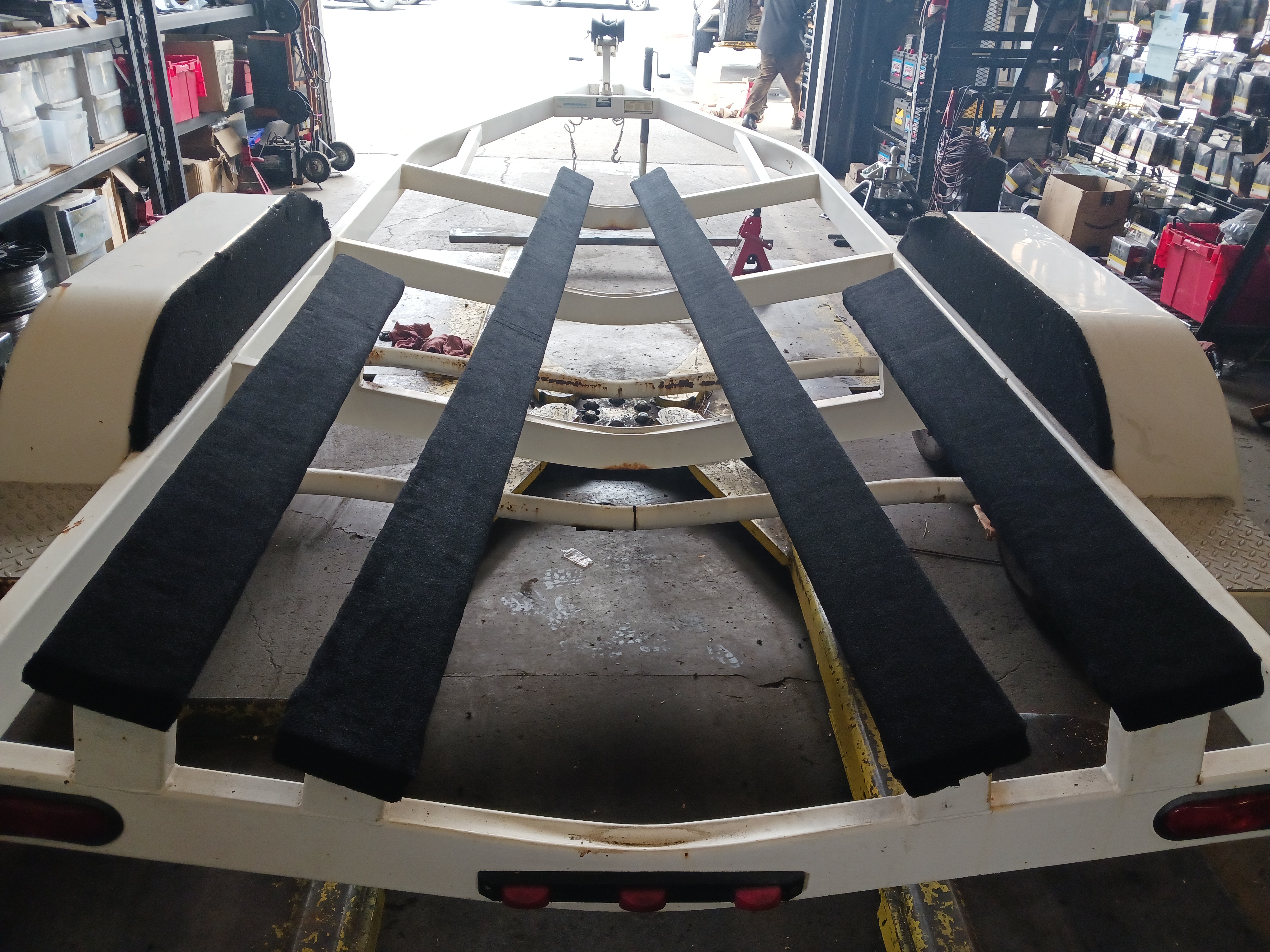 Boat trailer frame repair placeholder