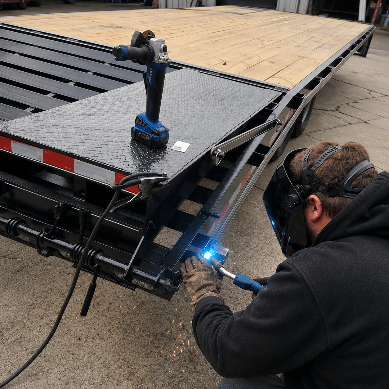 Car hauler trailer repair placeholder