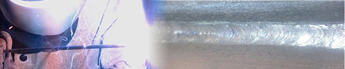 Stick Welding is a manual arc welding process that uses a consumable electrode coated in flux to lay the weld.