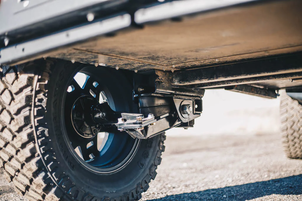 Custom trailer axle and suspension repair