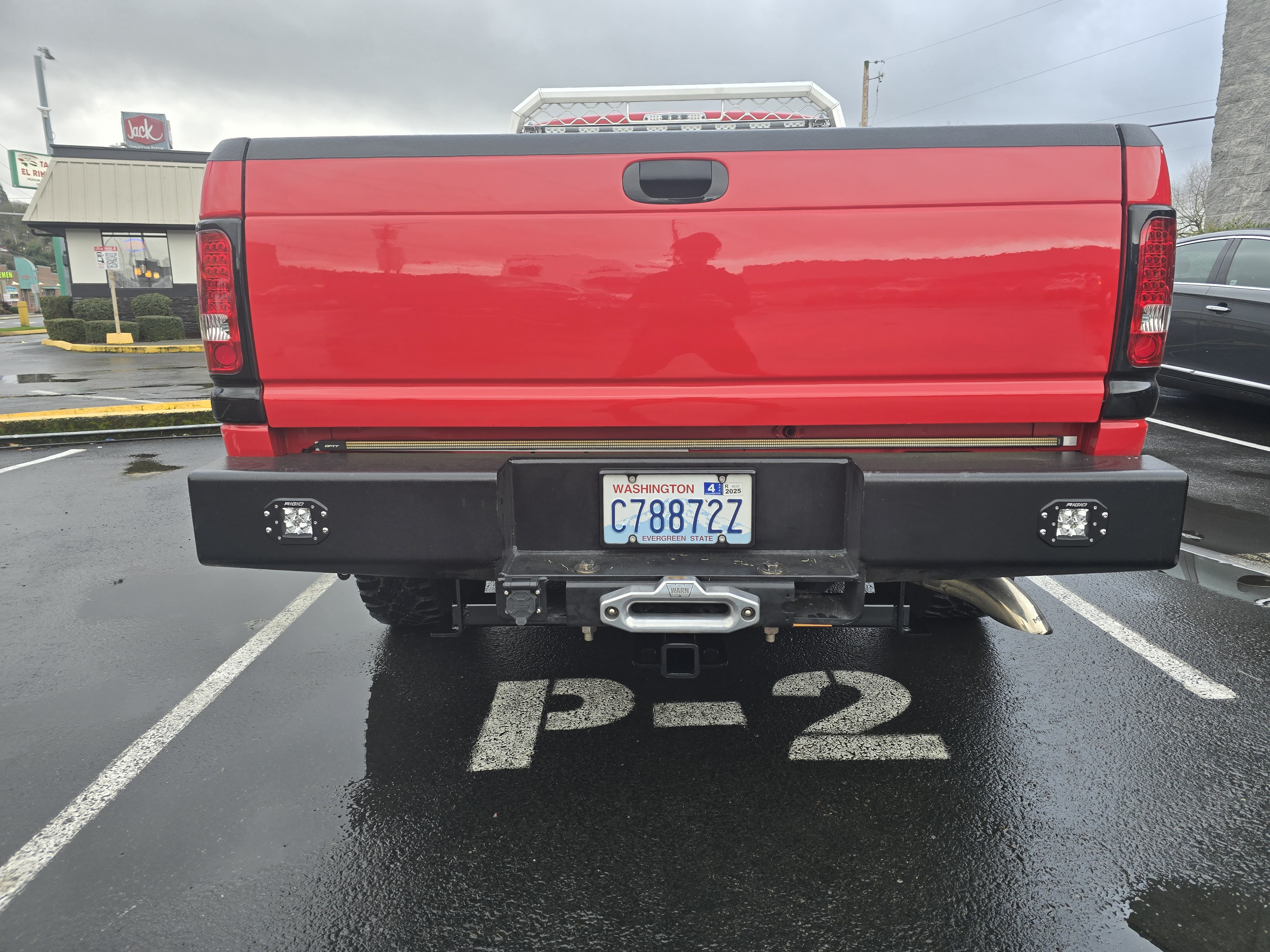 Truck custom hitch placeholder