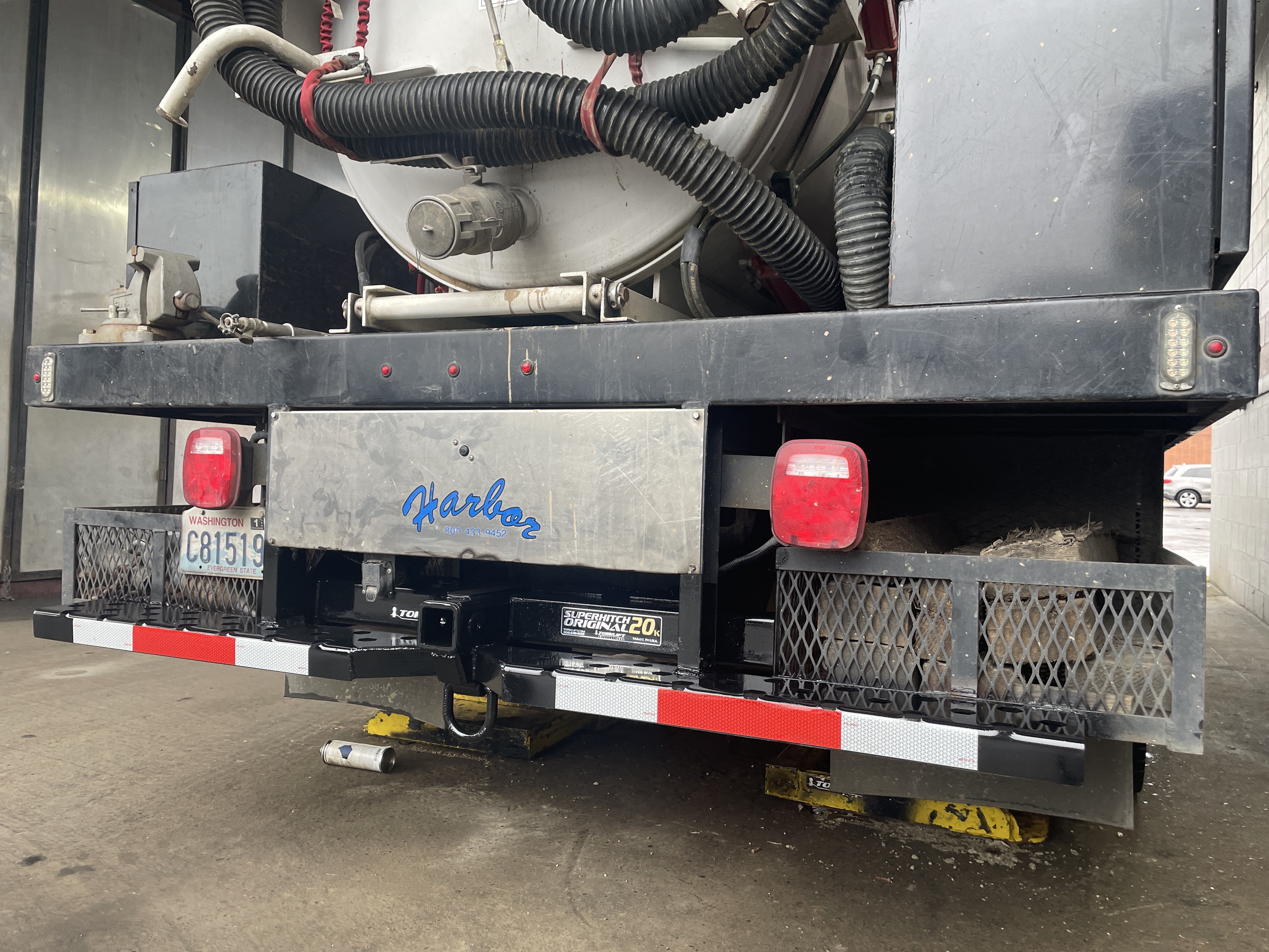 Cargo carrier custom hitch placeholder
