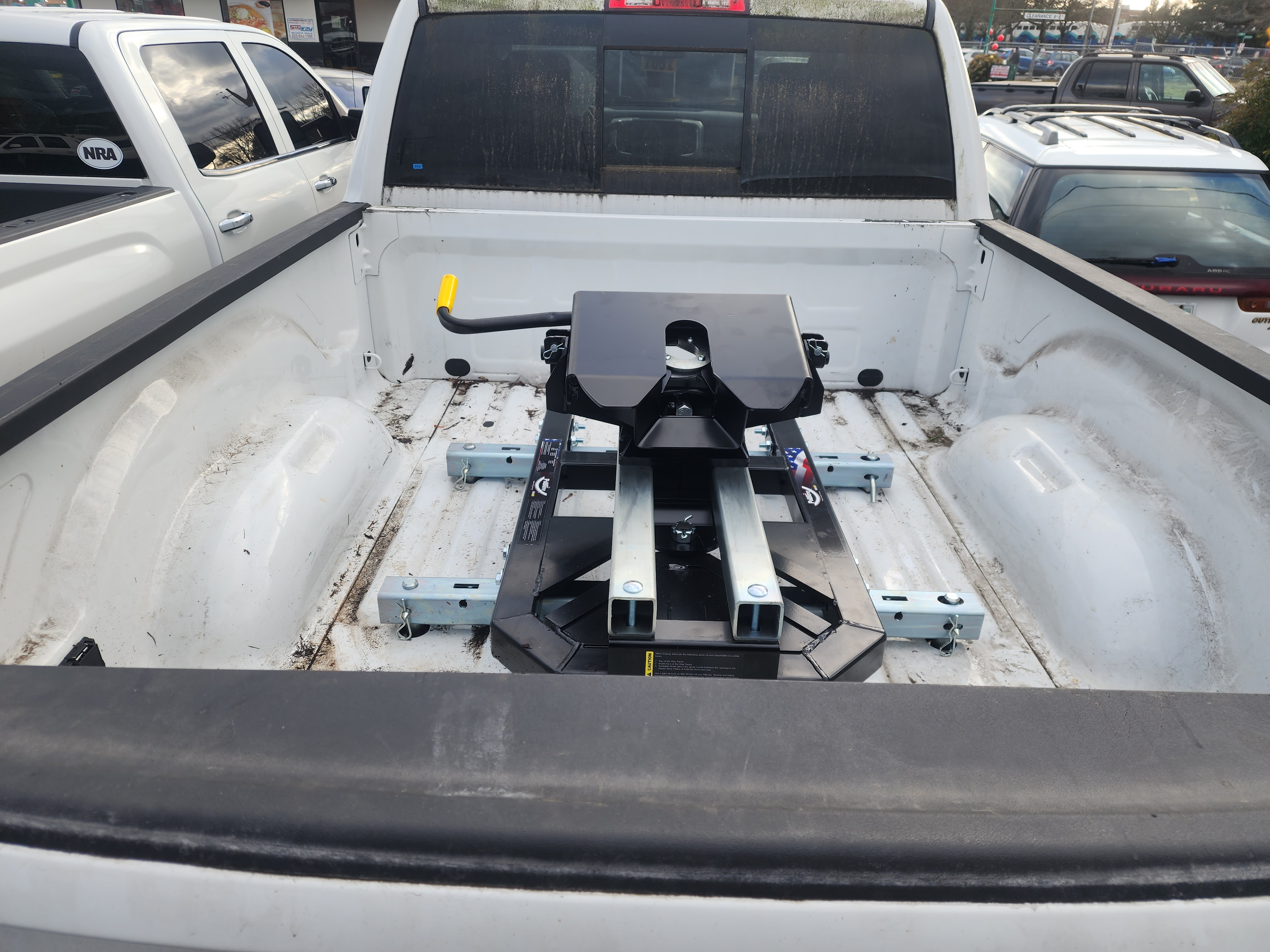Ram truck fifth wheel hitch installation