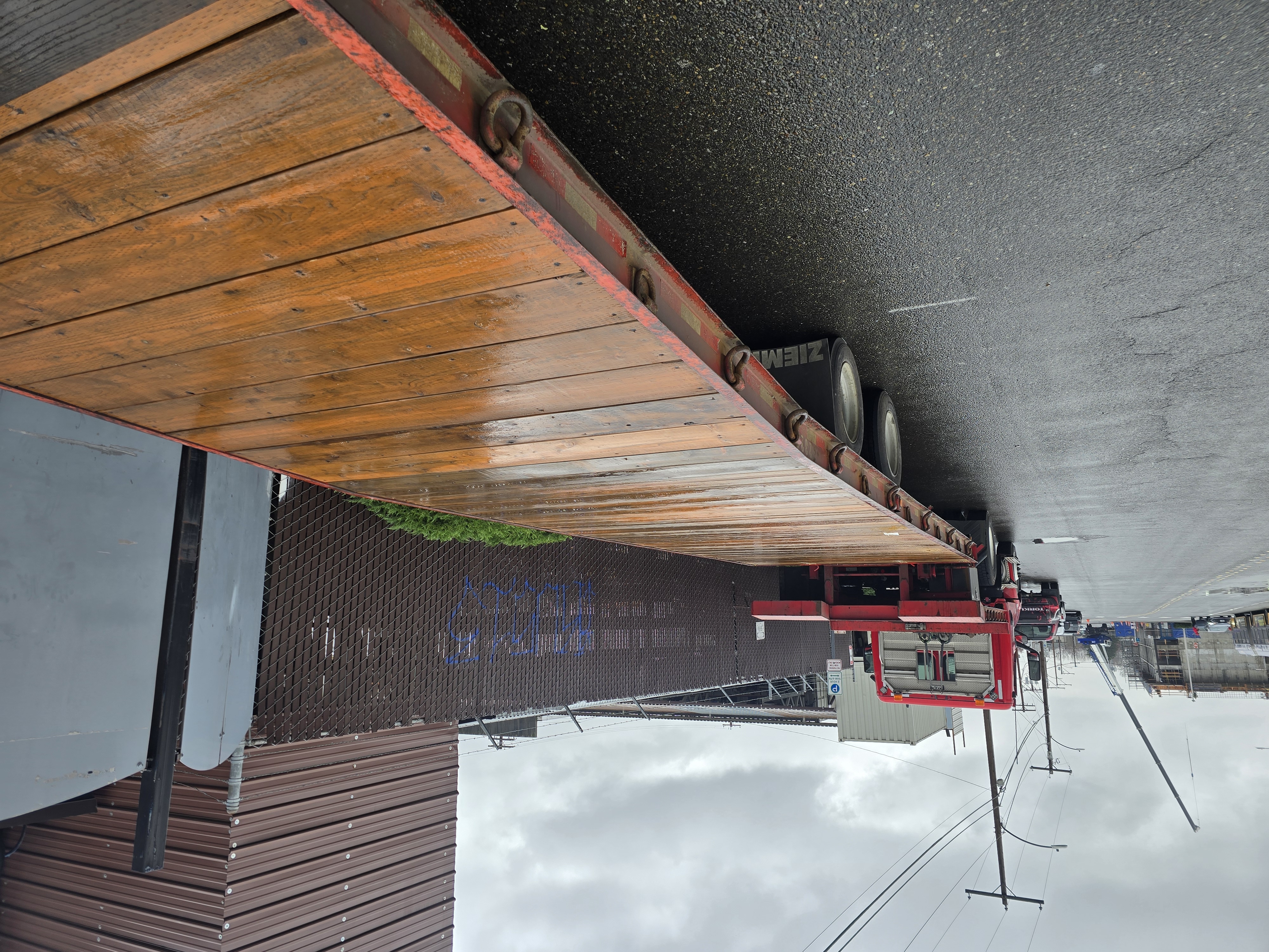 Flatbed trailer frame repair placeholder