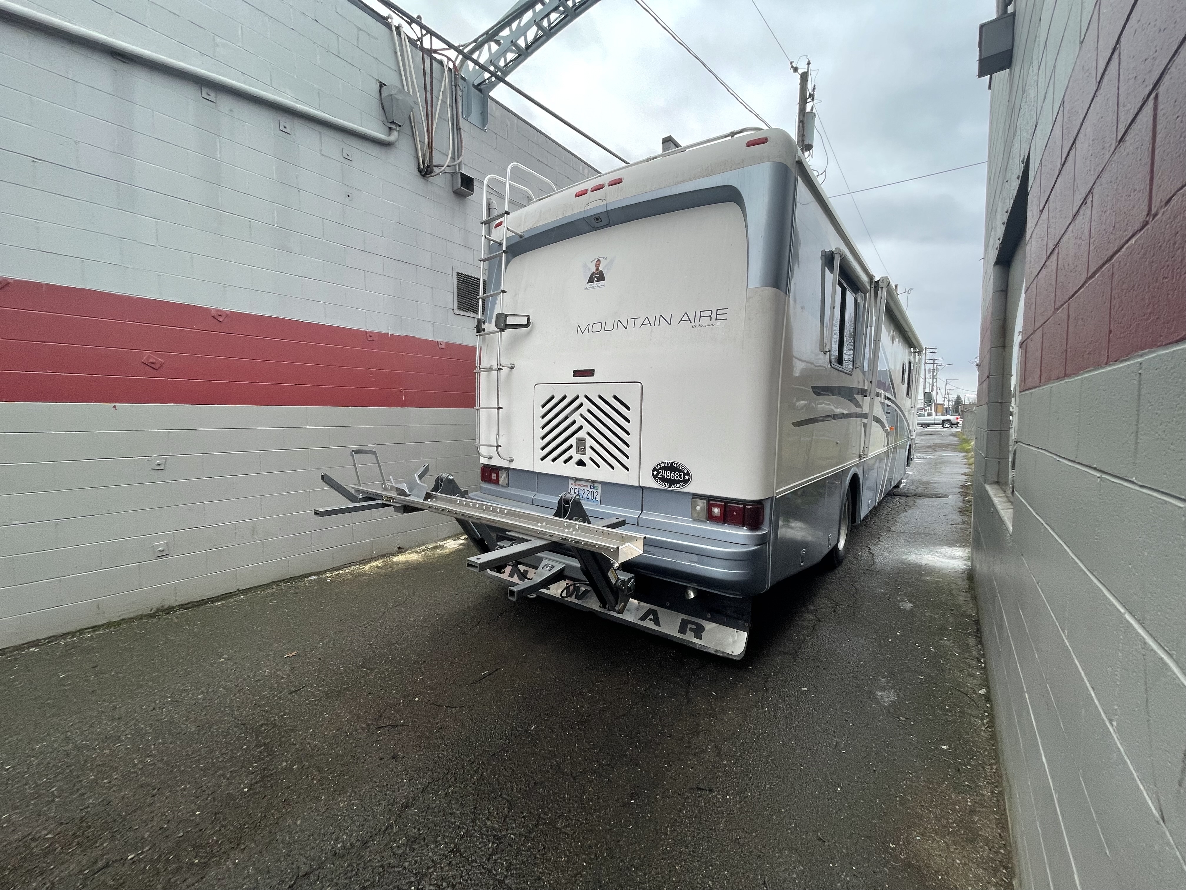 Custom RV hitch fabrication
