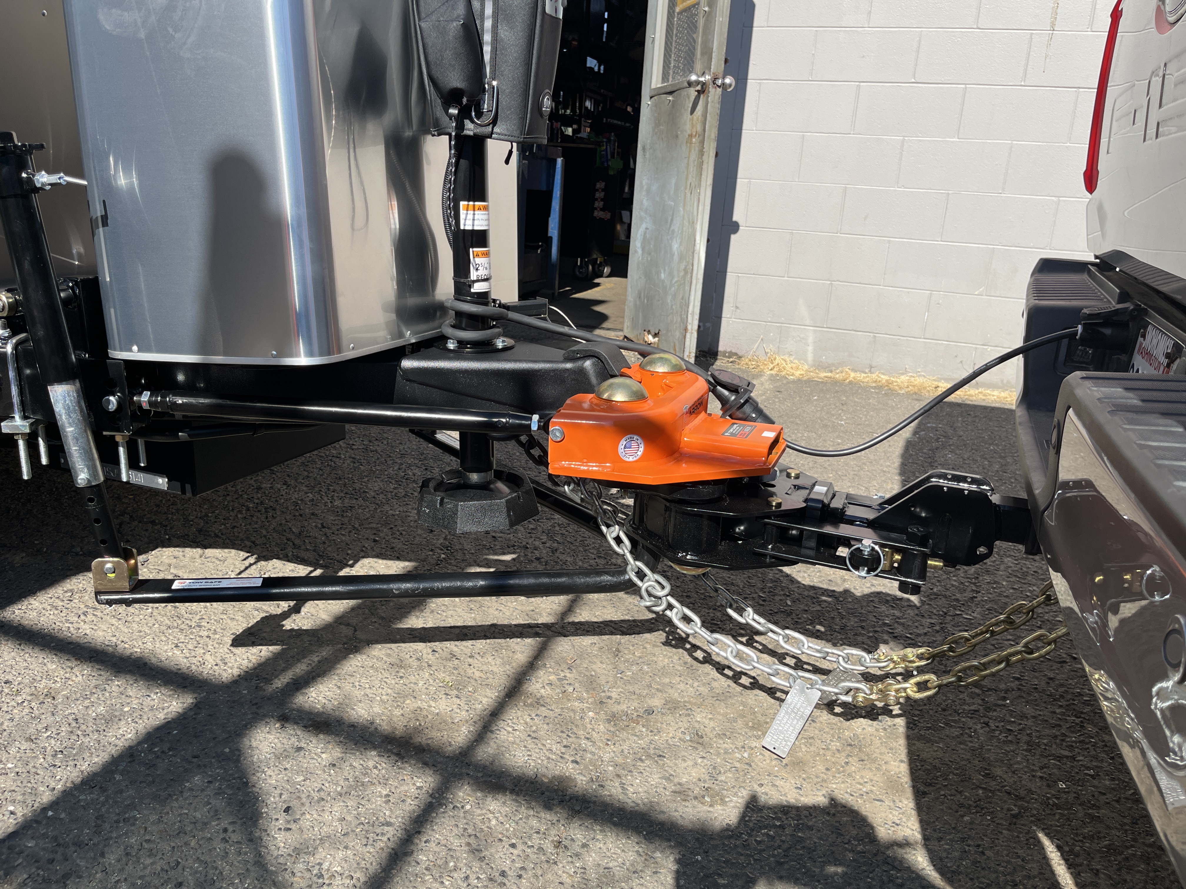 Weight distribution and trailer towing work 4