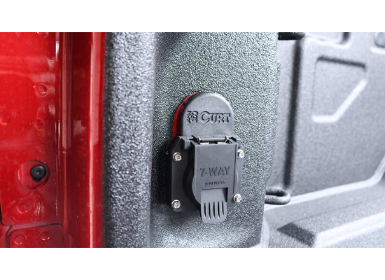 In-bed trailer wiring accessory