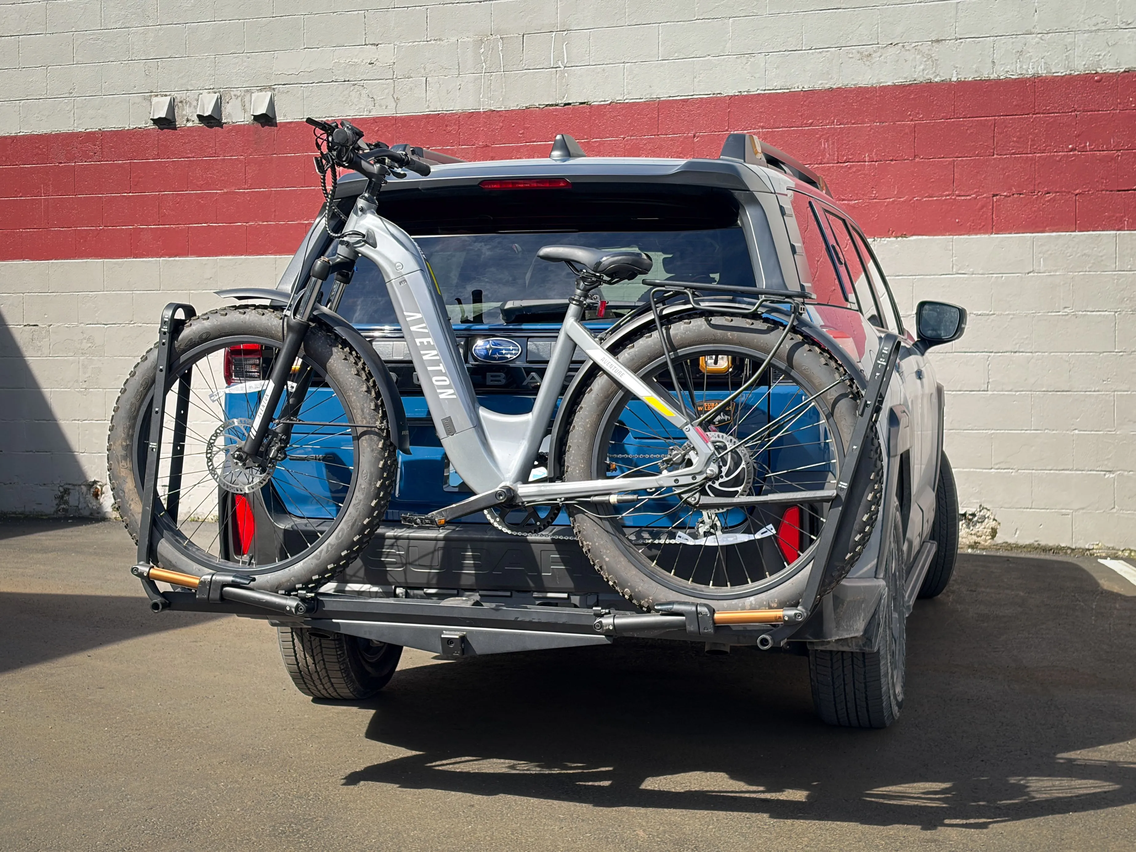 Wagon trailer hitch installation