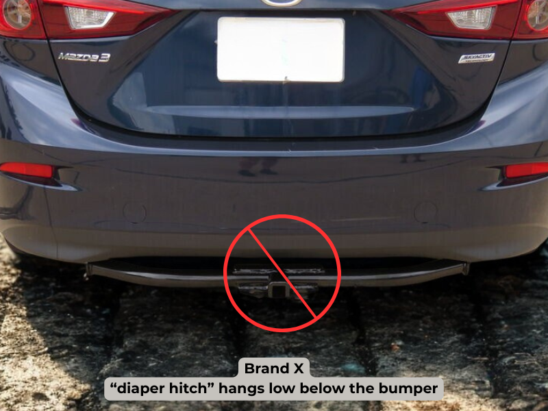 hitchページ Torklift Central | Mazda 3 Sedan — 2014 - 2018 — Trailer Hitch by