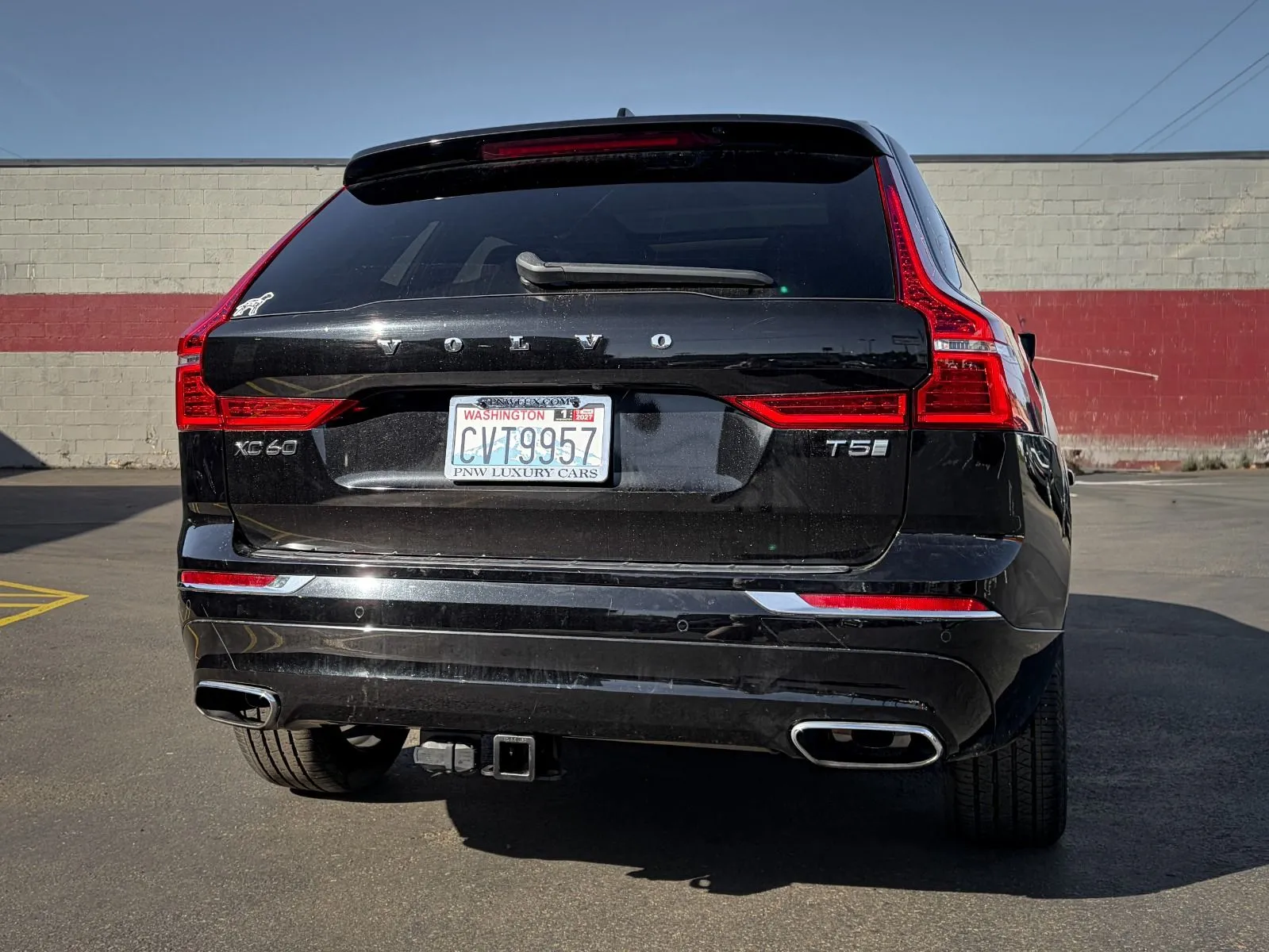 SUV receiver hitch installation