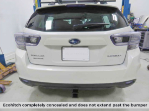 Subaru Impreza Hatchback — 2017 - 2023 — Trailer Hitch by EcoHitch®