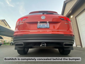 Volkswagen Tiguan - 2017 - 2024 - EcoHitch® Trailer Hitch