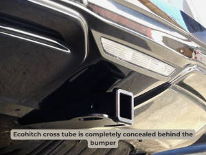 Ford Mustang Mach E — 2021 - 2026 — Stainless Steel EcoHitch® Trailer Hitch
