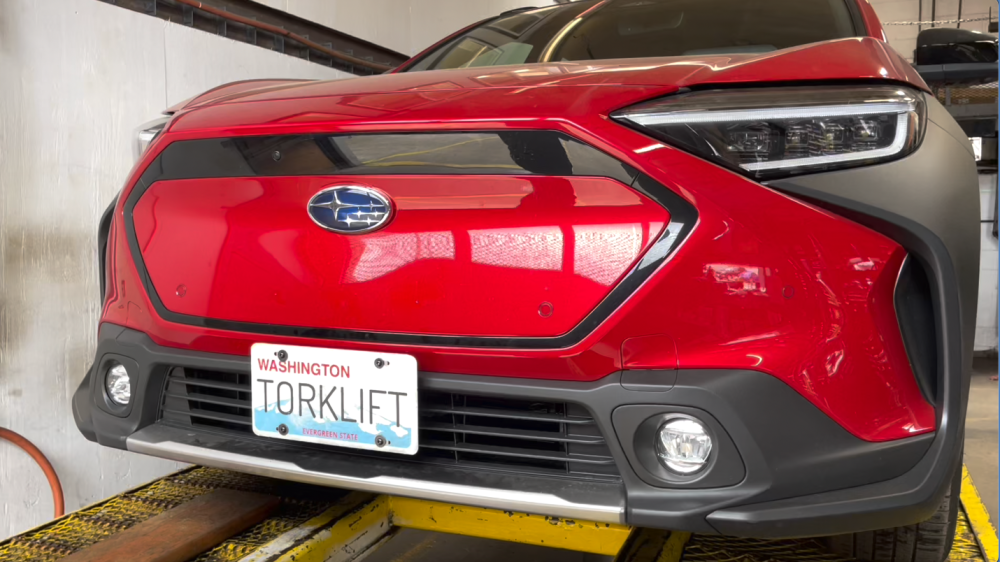 Torklift Central | The Law – Subaru Solterra Front License Plate