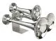 METAL CHROME TRAIN HORN 152 Decibels-150 HZ