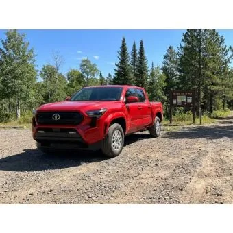 Pre-order Now! Toyota Tacoma – 2024 - 2026 – Front-Mounted NorthHitch (Stainless Steel)