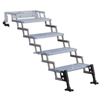 GlowStep Stow N' Go - 4 Step - White Bracket