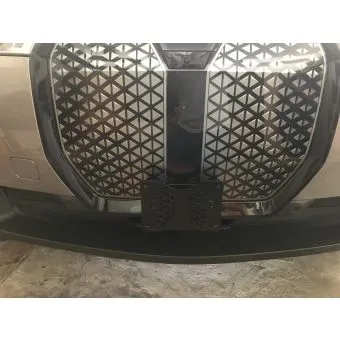 The Law – BMW iX Front License Plate Bracket