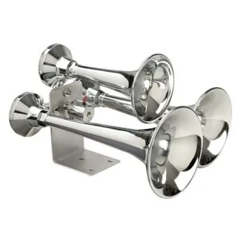 METAL CHROME TRAIN HORN 152 Decibels-150 HZ