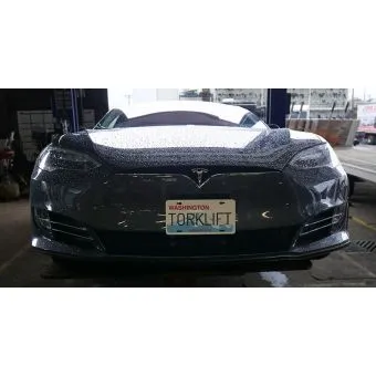 The Law: Tesla Model S front license plate bracket