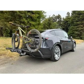 Available Now! Tesla Model Y Juniper – 2026 - Stainless Steel by EcoHitch® Trailer Hitch