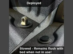 Front Dodge Ram 2500 - ApexAnchors - In Bed Tie Down Payload Anchors for Truck Camper – D5108-P