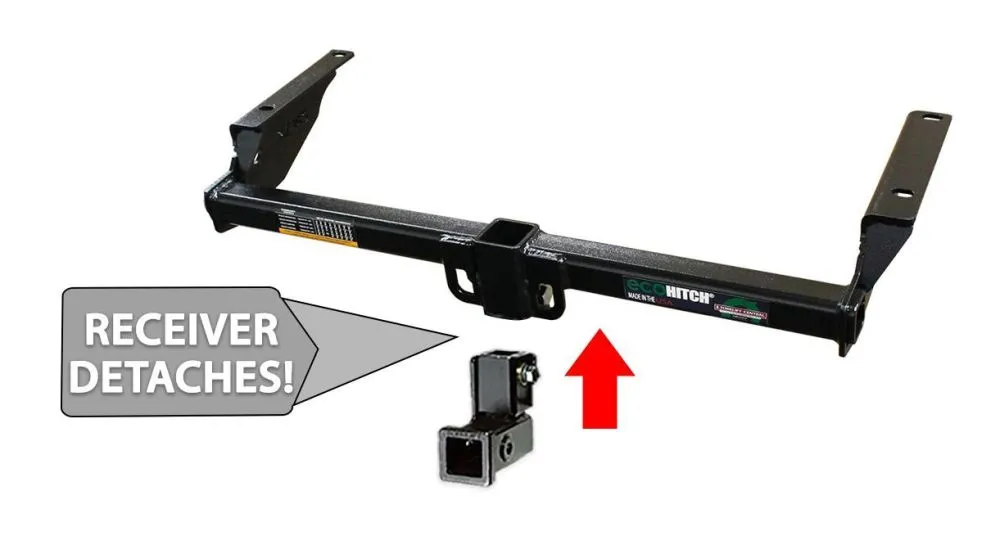 THA60% ×2 THA60%H4CBH20%×2 Torklift Central | Stealth EcoHitch 2-Inch Receiver Adapter