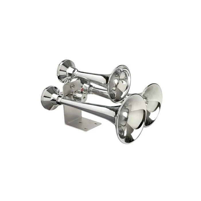 METAL CHROME TRAIN HORN 152 Decibels-150 HZ