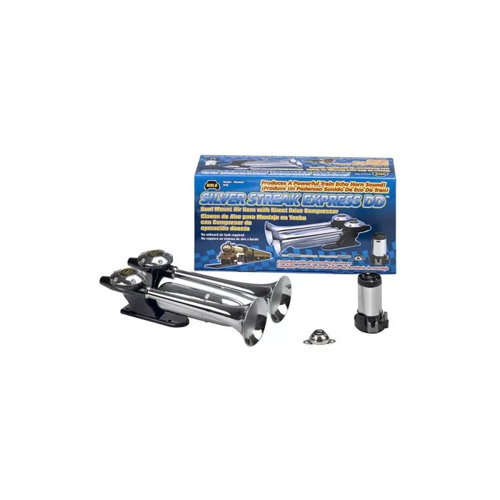 TRAIN HORN - w/ DIRECT DRIVE COMPRESSOR MODEL 836 / 115 Decibels-300 HZ