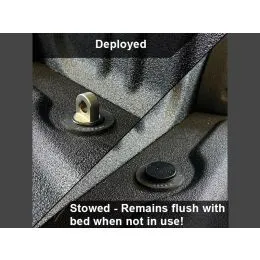 Front Toyota Tundra- ApexAnchors - In Bed Tie Down Payload Anchors for Truck Camper – T5309-P-Non-Stainless Steel (T5309-P)
