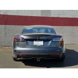 2021 - 2026 Tesla Model S Stainless Steel Stealth EcoHitch - 2 inch