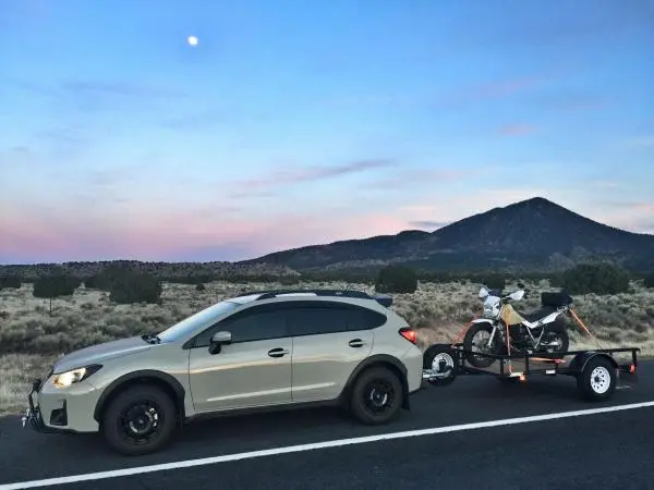 Try taking photos of something hidden – a Crosstrek EcoHitch story!