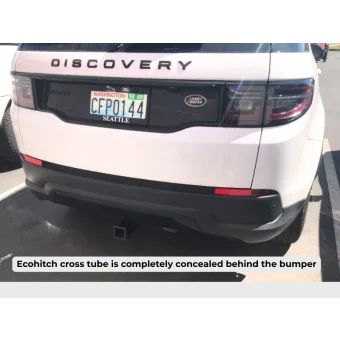 Land Rover Discovery Sport — 2020 - 2021 — Stainless Steel EcoHitch® Trailer Hitch