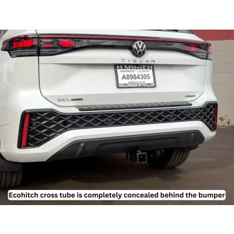 Available Now! VW Tiguan – 2025 – 2026 - Stainless Steel EcoHitch® Trailer Hitch