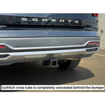 Available Now! Kia Sorento – 2021 – 2027 - Stainless Steel EcoHitch® Trailer Hitch