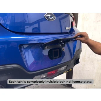Subaru BRZ — 2022 - 2026 — Stainless Steel EcoHitch® Trailer Hitch