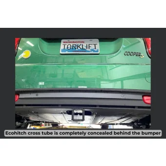 Mini Cooper SE — 2022 - 2024 — Stainless Steel EcoHitch® Trailer Hitch