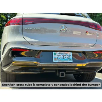 Mercedes Benz EQS 450 4Matic SUV & EQS 580 — 2023 - 2026 — Stainless Steel EcoHitch® Trailer Hitch