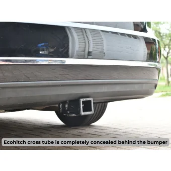 2015 Volkswagen Passat with EcoHitch and Bike Rack